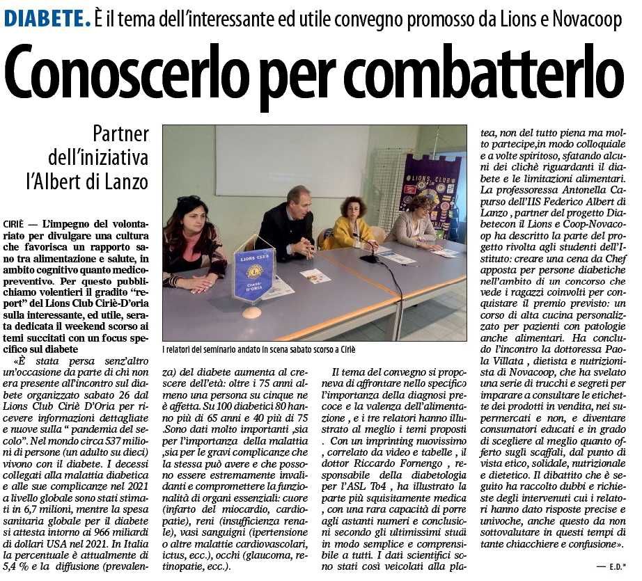 Conoscerlo per combatterlo